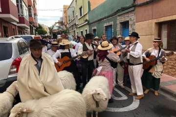 Romería y actuación de Jóvenes Cantadores en El Calero (Foto TA)